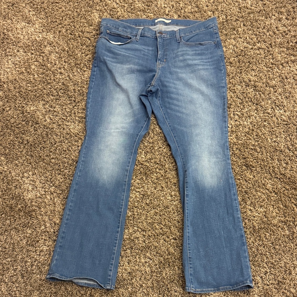 Stylish Blue Boot Cut Jeans for Women